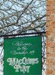 Shepparton Museum - MacGuires Punt Sign